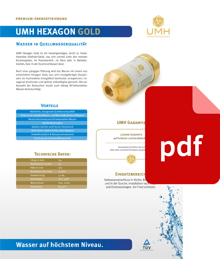 UMH Hexagon - Premium filter with energization