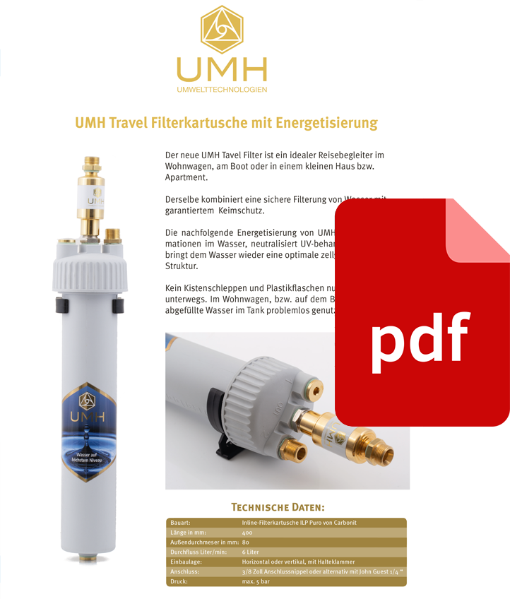 UMH Hexagon - Premium filter with energization